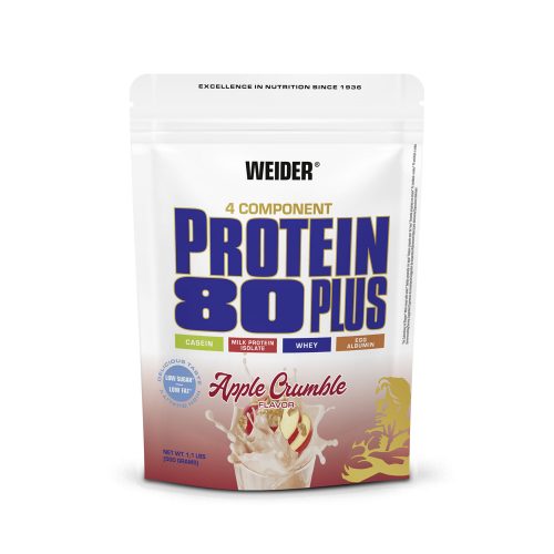 Protein 80 Plus fehérjepor - 500 g - almás morzsasüti