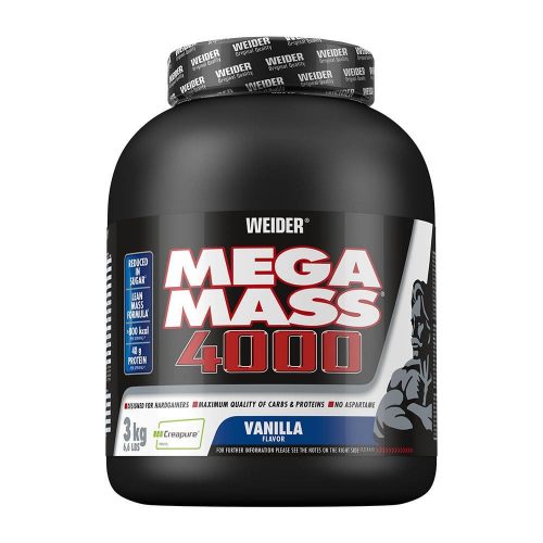 Mega Mass 4000 tömegnövelő - 3 kg - vanília