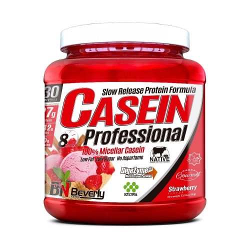 Casein Professional kazein fehérje - eper ízben