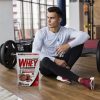 Deluxe Whey tejsavó fehérjepor  500 g - eper