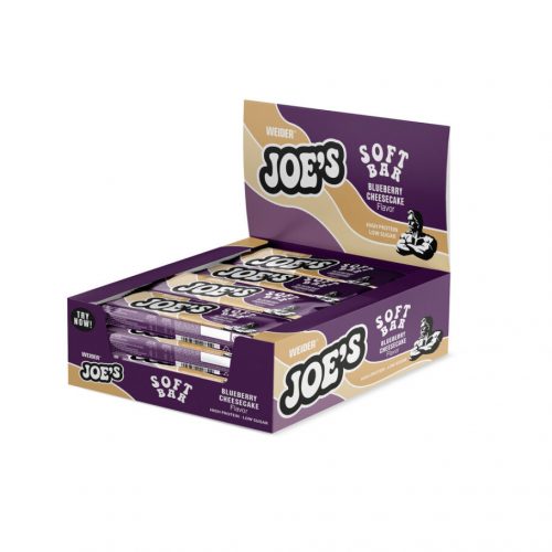 Joe’s Soft Bar fehérje szelet - 12x50g - áfonyás-sajttorta