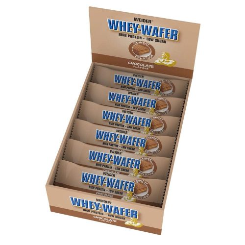 32% Whey-Wafer Bar fehérje szelet - 12x35g - csoki 